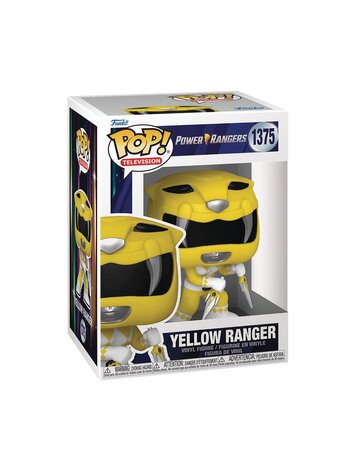 FUNKO POP TV MMPR 30TH YELLOW RANGER VIN FIG