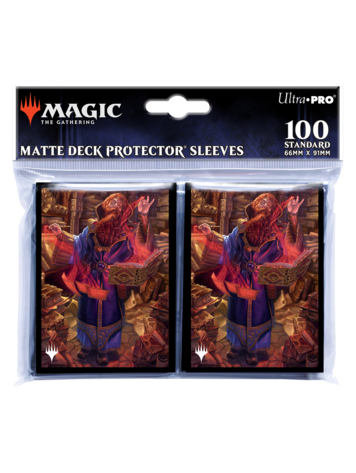 MAGIC THE GATHERING COMMANDER MASTERS DECK PROTECTOR 100 SLEEVES ANIKTHEA COMMODORE GUFF