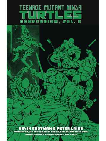 IDW PUBLISHING TEENAGE MUTANT NINJA TURTLES COMPENDIUM HC VOL 02
