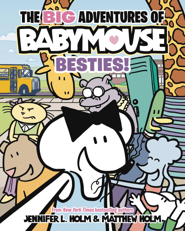 PENGUIN RANDOM HOUSE THE BIG ADVENTURES OF BABYMOUSE GN VOL 02 BESTIES!