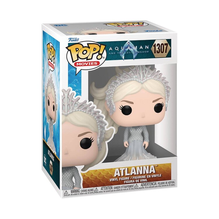 FUNKO POP MOVIES AQUAMAN LOST KINGDOM ATLANNA IN GOWN VIN FIG