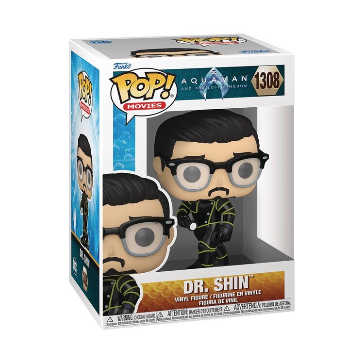 FUNKO POP MOVIES AQUAMAN LOST KINGDOM DR. SHIN VIN FIG