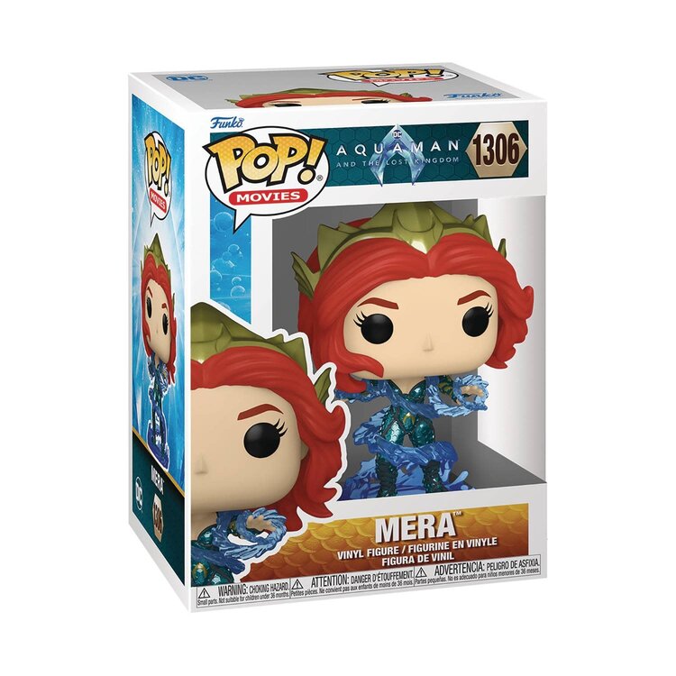 FUNKO POP MOVIES AQUAMAN LOST KINGDOM MERA W/ HYDROKINESIS VIN FIG