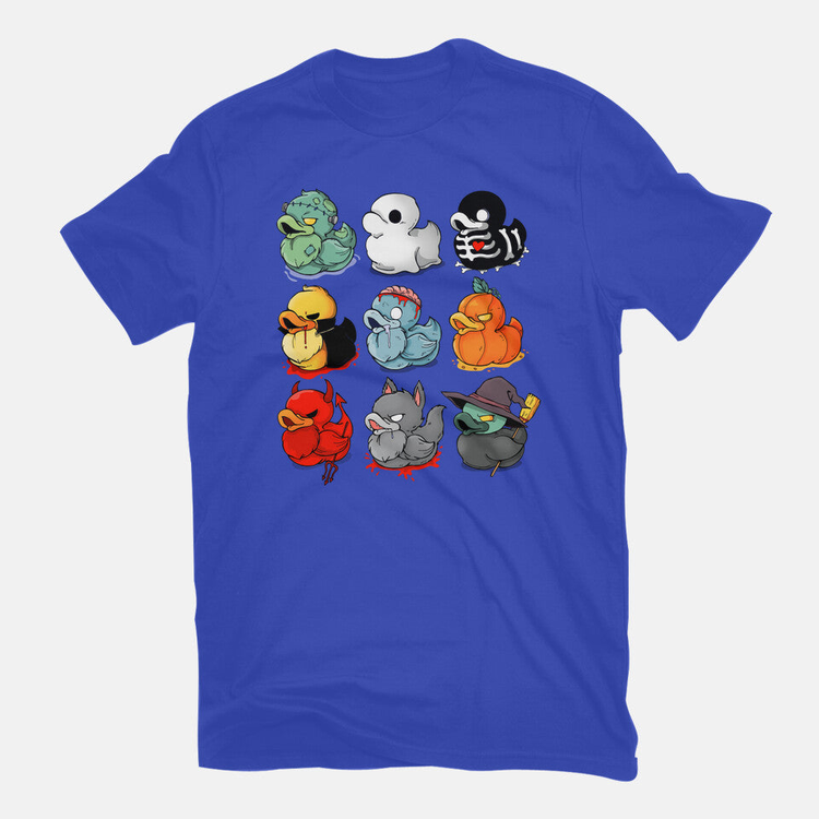HALLOWEEN DUCK T-SHIRT UNISEX