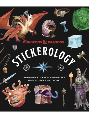 CLARKSON POTTER DUNGEONS & DRAGONS STICKEROLOGY CLARKSON POTTER DUNGEONS & DRAGONS STICKEROLOGY