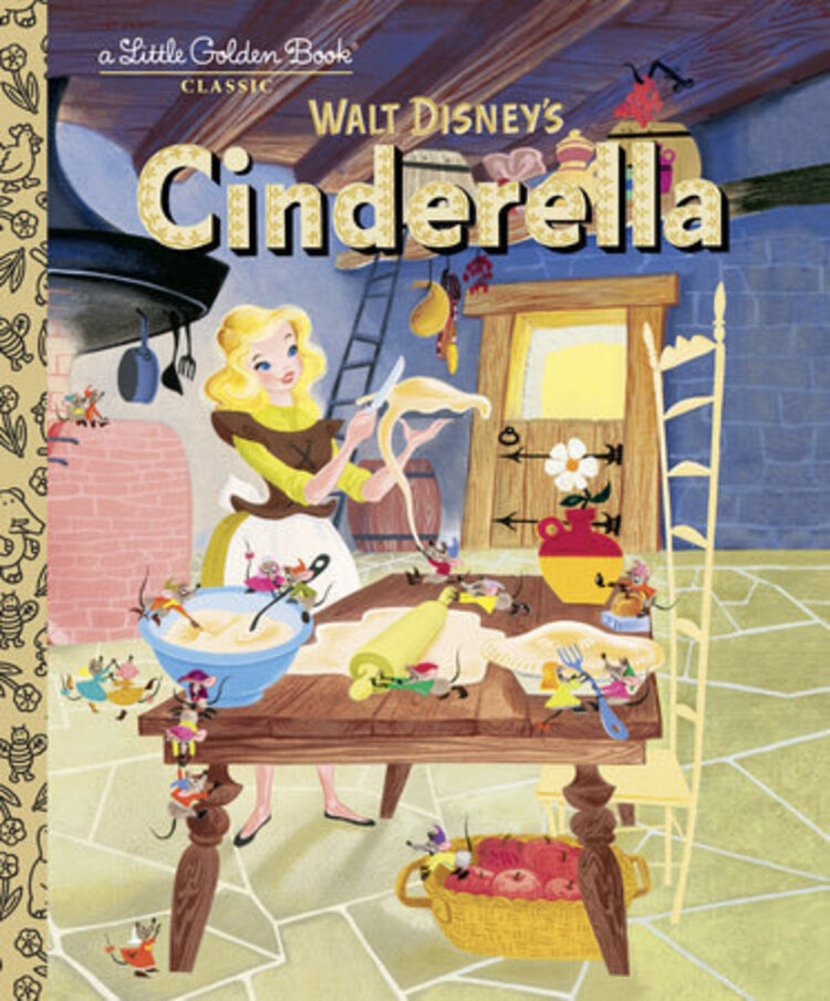 GOLDEN BOOKS CINDERELLA (DISNEY CLASSIC) LITTLE GOLDEN BOOK