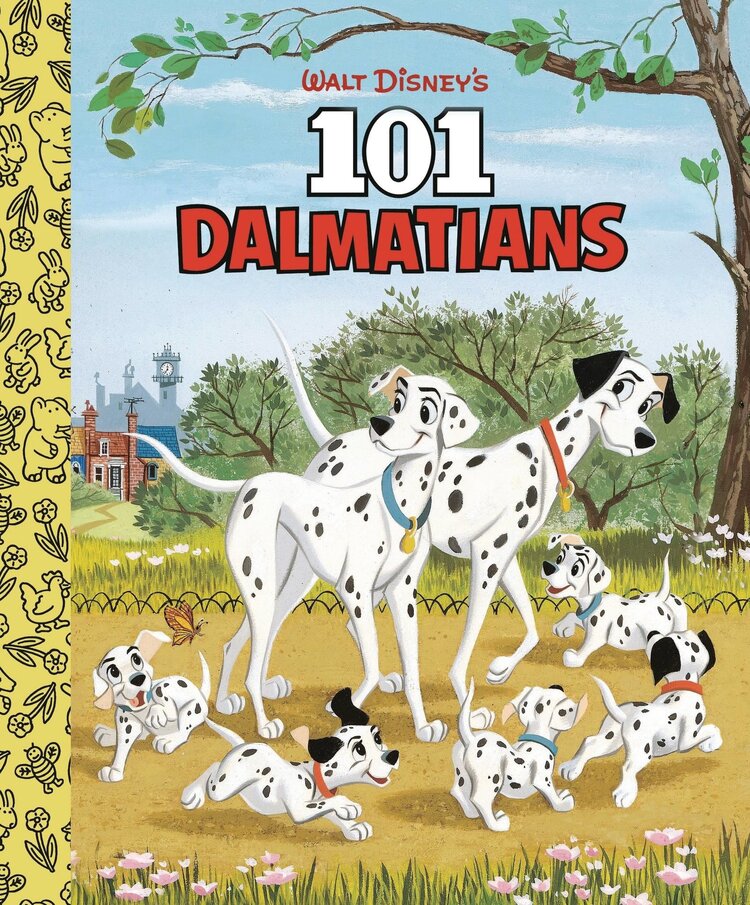 GOLDEN BOOKS WALT DISNEYS 101 DALMATIANS LITTLE GOLDEN BOARD BOOK