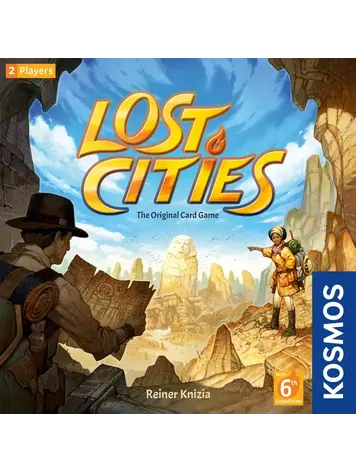 THAMES AND KOSMOS LOST CITIES CARD GAME