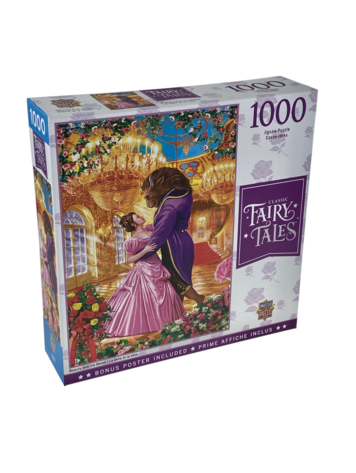 MASTERPIECES PUZZLE COMPANY CLASSIC FAIRY TALES BEAUTY AND THE BEAST 1000 PIECE PUZZLE