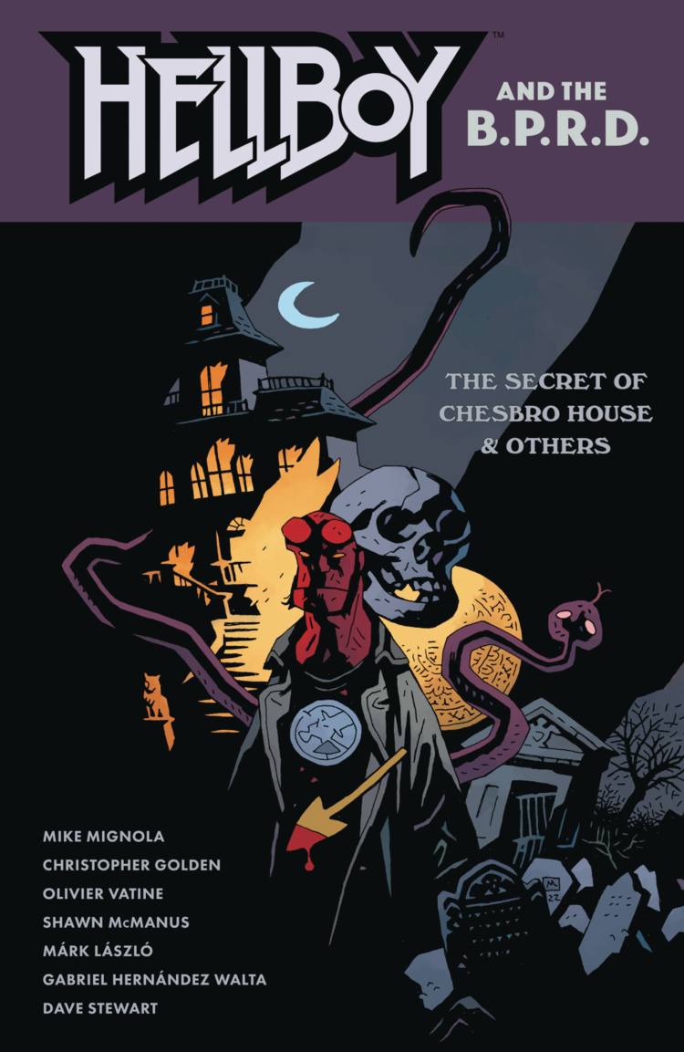 DARK HORSE COMICS HELLBOY & THE BRPD THE SECRET OF CHESBRO & OTHERS TP
