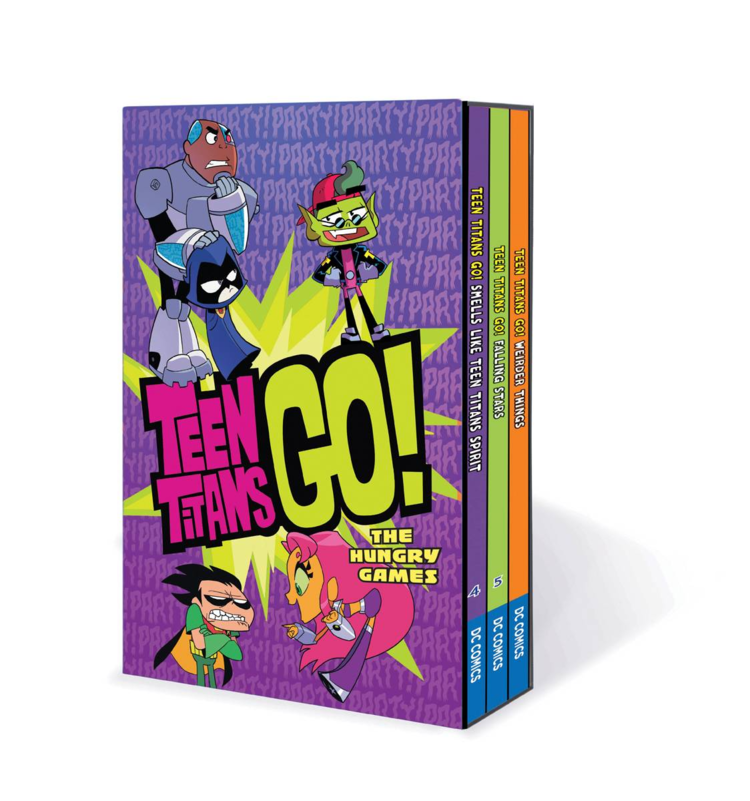 DC COMICS TEEN TITANS GO BOX SET 02 THE HUNGRY GAMES