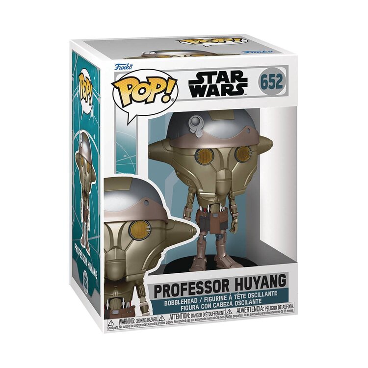 FUNKO POP VINYL AHSOKA PROFESSOR HUYANG VIN FIG