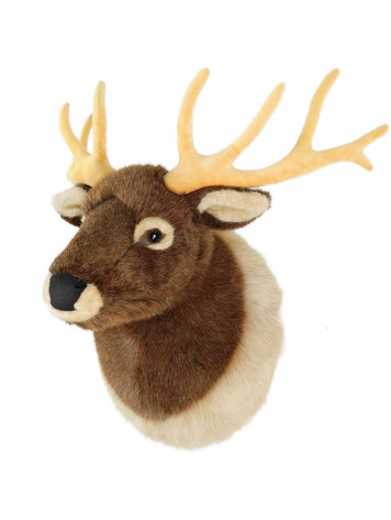 EVANDER THE ELK HEAD 25 INCH PLUSH