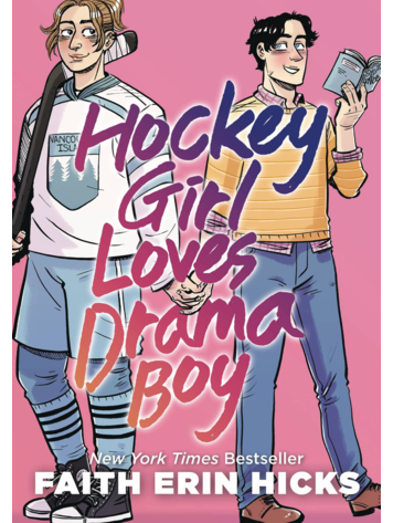 FIRST SECOND BOOKS HOCKEY GIRL LOVES DRAMA BOY GN