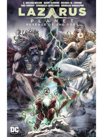 DC COMICS LAZARUS PLANET REVENGE OF THE GODS HC