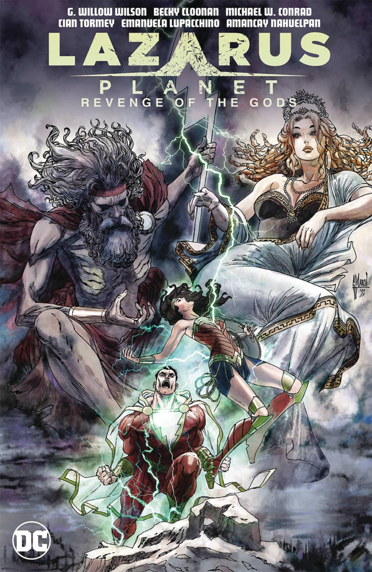 DC COMICS LAZARUS PLANET REVENGE OF THE GODS HC