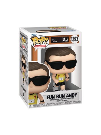 FUNKO POP TV THE OFFICE FUN RUN ANDY VIN FIG