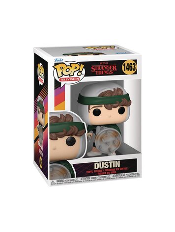 FUNKO POP TV ST S4 HUNTER DUSTIN W/SHIELD