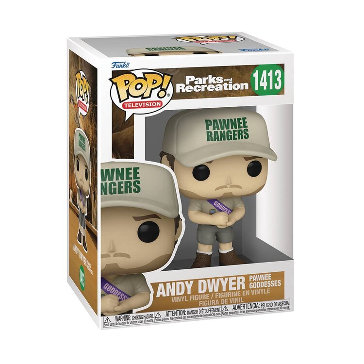FUNKO POP TV PARKS & REC ANDY W/SASH