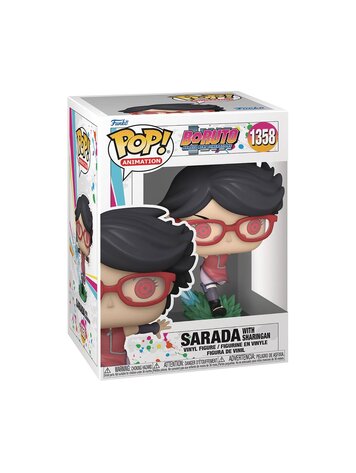 FUNKO POP ANIMATION BORUTO SARADA W/ SHARINGAN VIN FIG