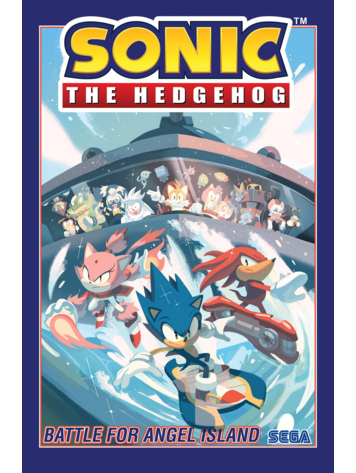IDW PUBLISHING SONIC THE HEDGEHOG TP VOL 03 BATTLE FOR ANGEL ISLAND
