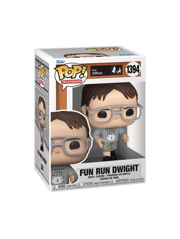 FUNKO POP TV THE OFFICE FUN RUN DWIGHT VIN FIG