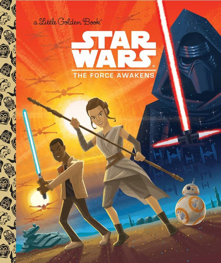 GOLDEN BOOKS STAR WARS LITTLE GOLDEN BOOK FORCE AWAKENS