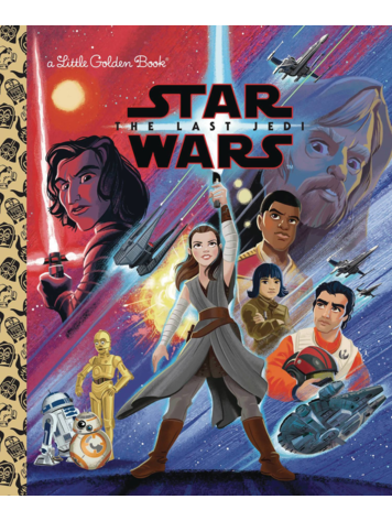 GOLDEN BOOKS STAR WARS LAST JEDI LITTLE GOLDEN BOOK