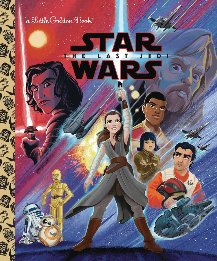 GOLDEN BOOKS STAR WARS LAST JEDI LITTLE GOLDEN BOOK