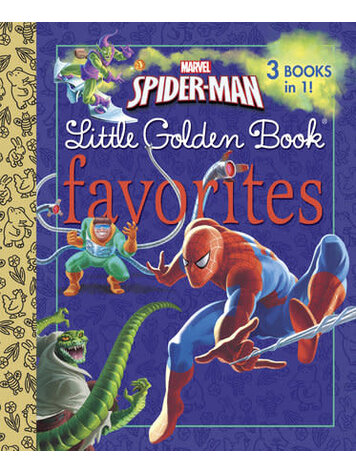 GOLDEN BOOKS MARVEL SPIDER-MAN LITTLE GOLDEN BOOK FAVORITES