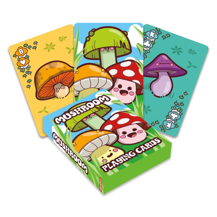 MUSHROOM PLAYING CARDS