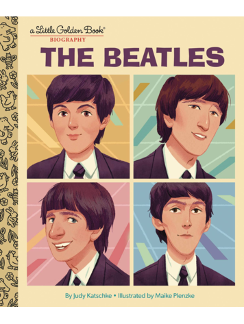 GOLDEN BOOKS THE BEATLES LITTLE GOLDEN BOOK BIOGRAPHY