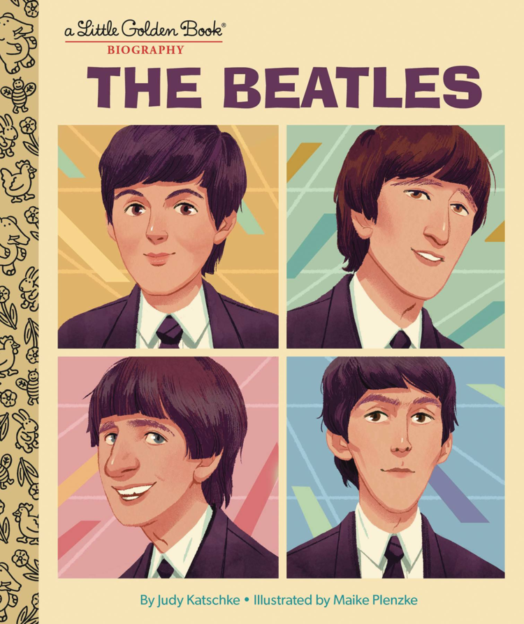 GOLDEN BOOKS THE BEATLES LITTLE GOLDEN BOOK BIOGRAPHY
