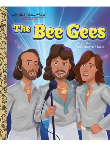 GOLDEN BOOKS THE BEE GEES LITTLE GOLDEN BOOK BIOGRAPHY