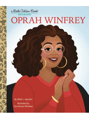 GOLDEN BOOKS OPRAH WINFREY LITTLE GOLDEN BOOK BIOGRAPHY