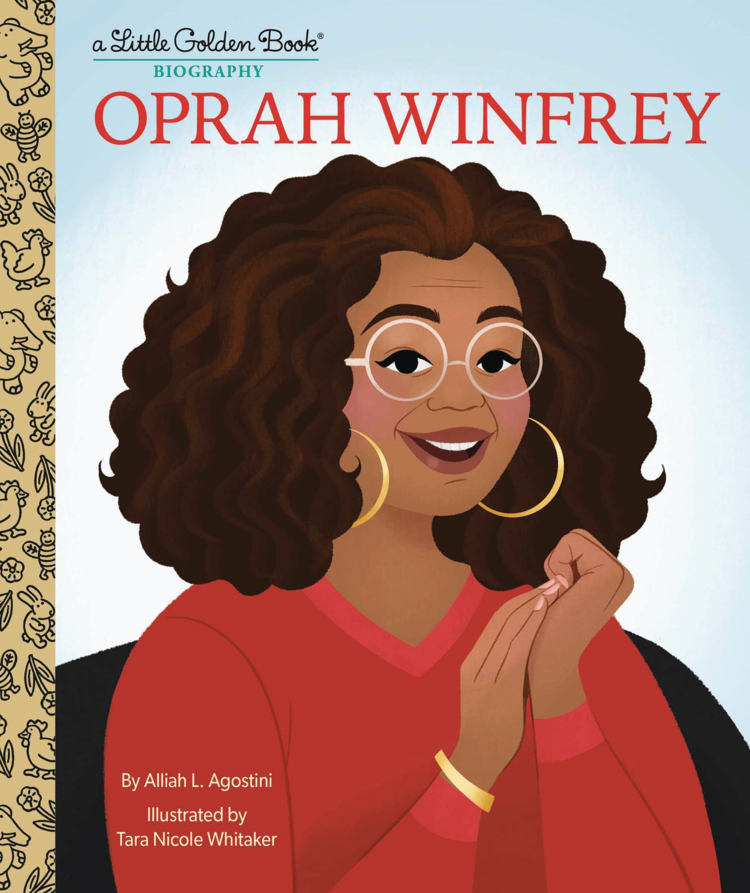 Oprah Winfrey Little Golden Book Biography Illusive Comics