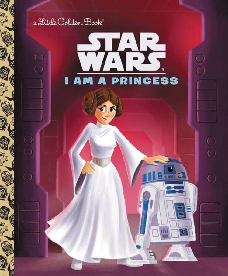 GOLDEN BOOKS I AM A PRINCESS (STAR WARS) LITTLE GOLDEN BOOK