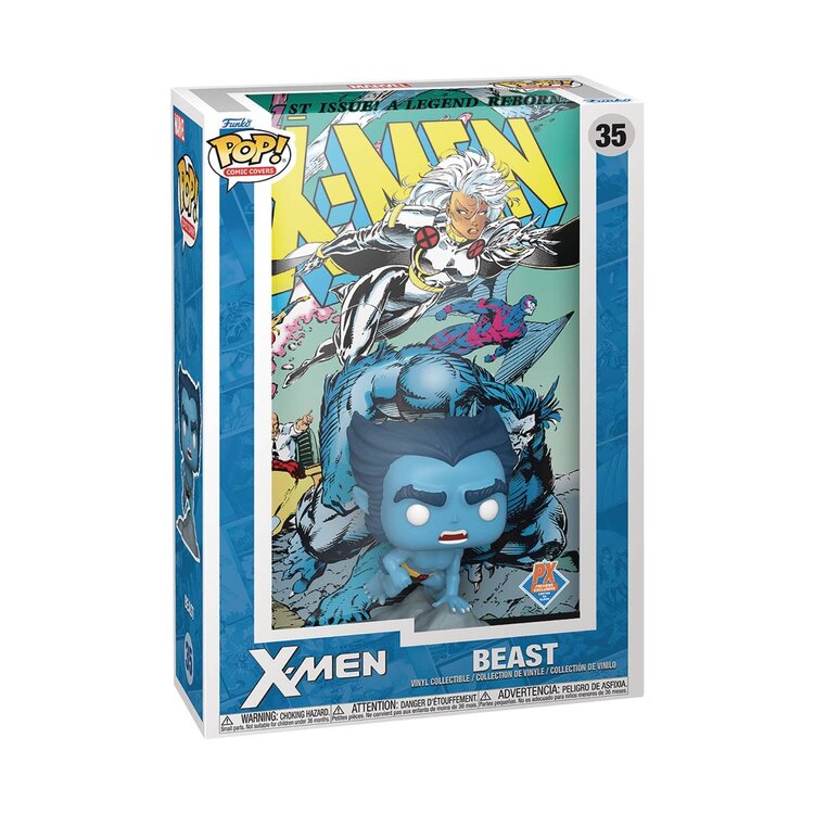 FUNKO POP COMIC COVER MARVEL X-MEN #1 BEAST PX VIN FIG
