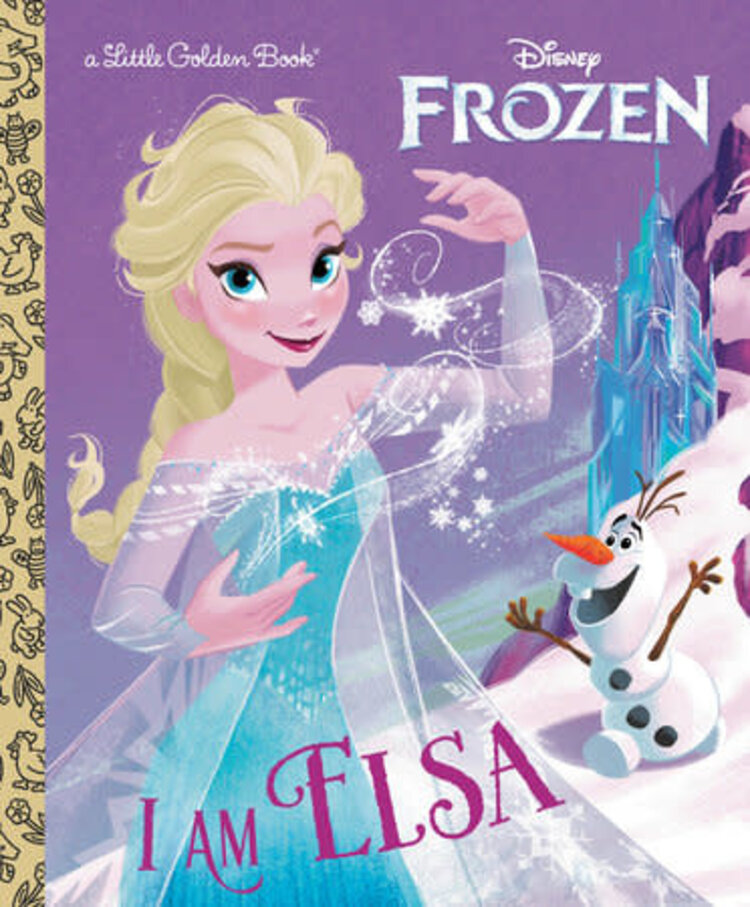 GOLDEN BOOKS I AM ELSA LITTLE GOLDEN BOOK HC
