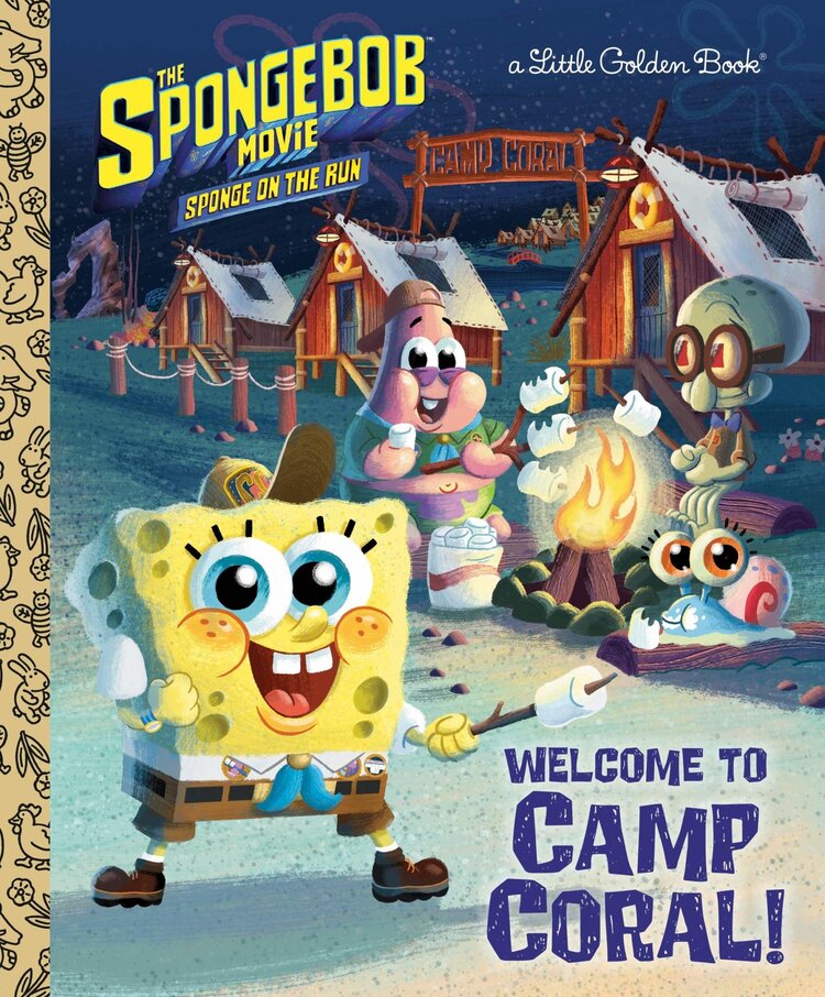 GOLDEN BOOKS SPONGEBOB MOVIE LITTLE GOLDEN BOOK