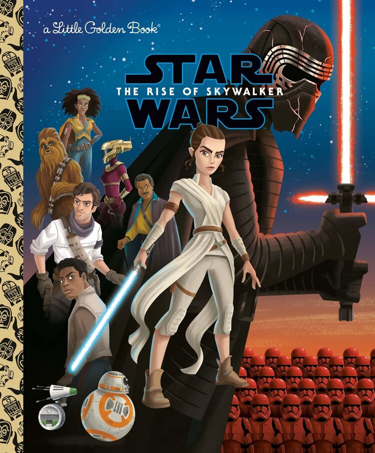 GOLDEN BOOKS STAR WARS RISE OF SKYWALKER LITTLE GOLDEN BOOK
