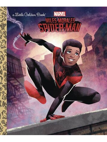 GOLDEN BOOKS MILES MORALES SPIDER-MAN LITTLE GOLDEN BOOK