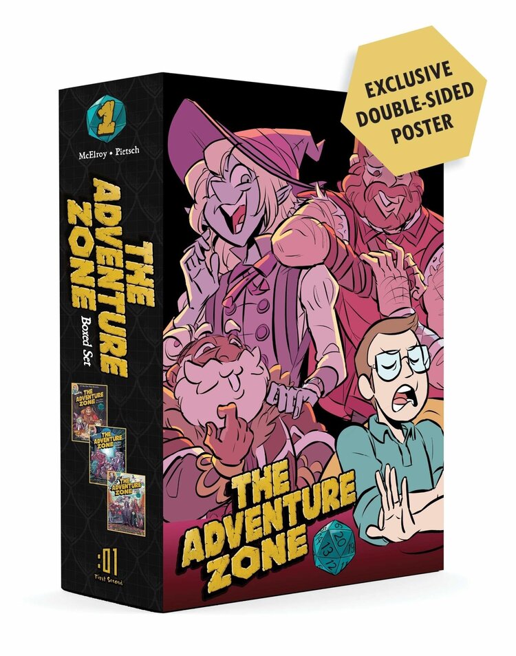 FIRST SECOND BOOKS ADVENTURE ZONE BOXED SET