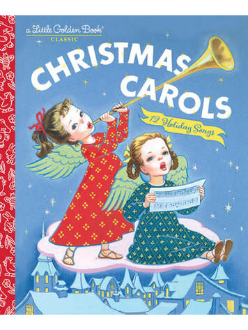 GOLDEN BOOKS CHRISTMAS CAROLS 12 HOLIDAY SONGS LITTLE GOLDEN BOOK