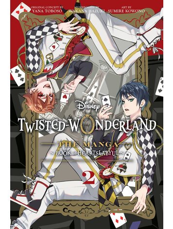 VIZ MEDIA LLC DISNEY TWISTED WONDERLAND BOOK OF HEARTSLABYUL GN VOL 02
