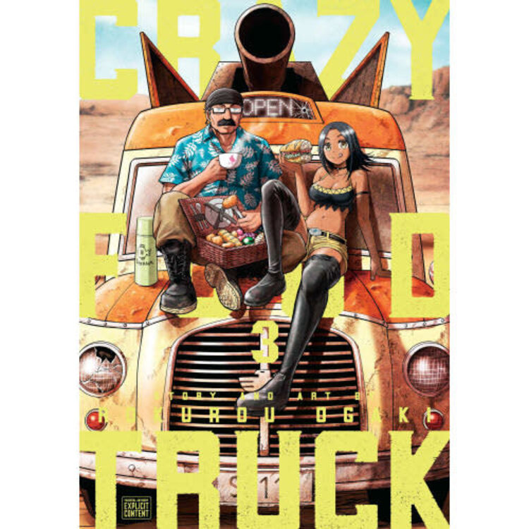 VIZ MEDIA LLC CRAZY FOOD TRUCK GN VOL 03