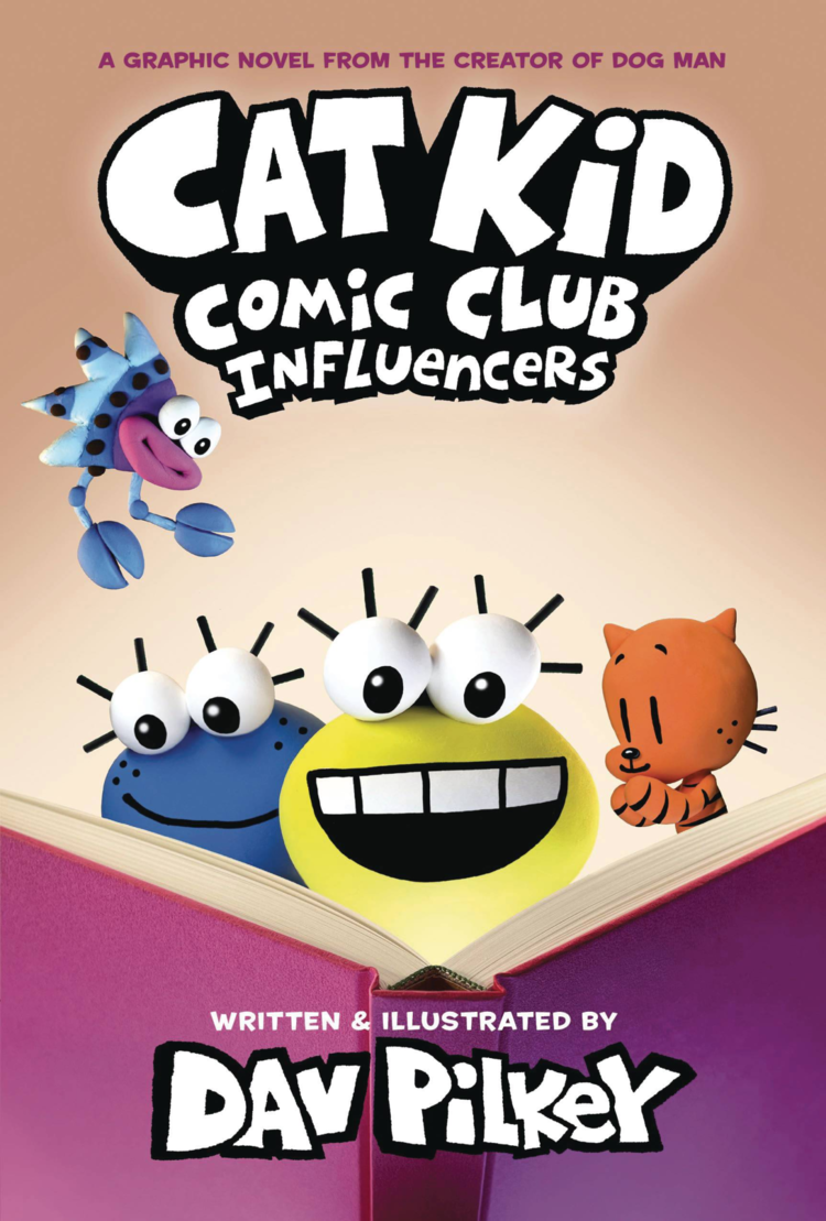 GRAPHIX CAT KID COMIC CLUB HC GN VOL 05 INFLUENCERS