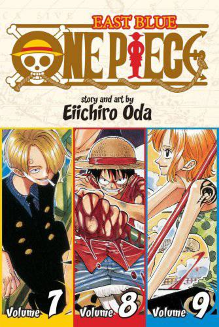 VIZ MEDIA LLC ONE PIECE 3IN1 TP VOL 03 (7-9)