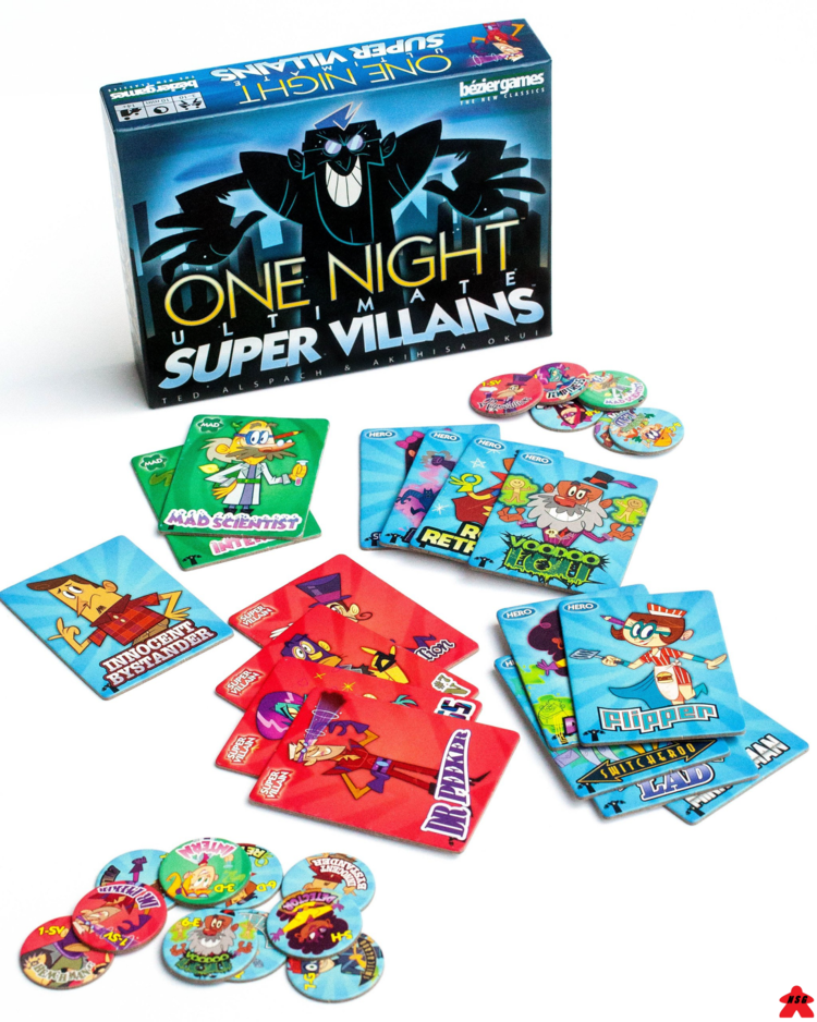BEZIER GAMES ONE NIGHT ULTIMATE SUPER VILLAINS
