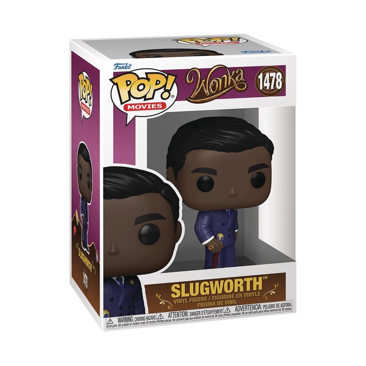 FUNKO POP MOVIES WONKA SLUGWORTH VIN FIG